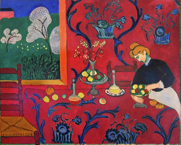 Red room by Henri Matisse
