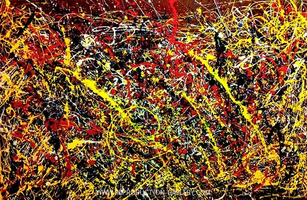 The Accountant Painting Pollock