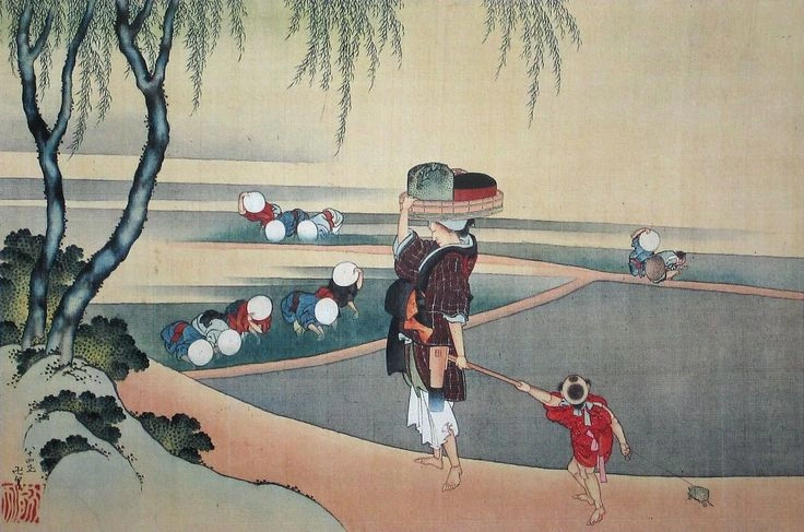 Japanese-prints-1843-katsushika-hokusai-nikuhitsu-hokusai