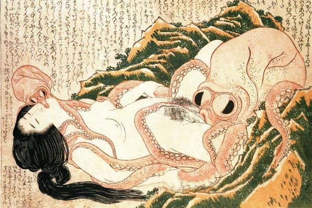 Hokusai-japanese-courtesan-art