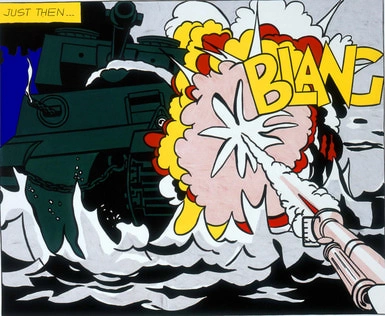 Roy Lichtenstein - Live Ammo (Blang!), 1962