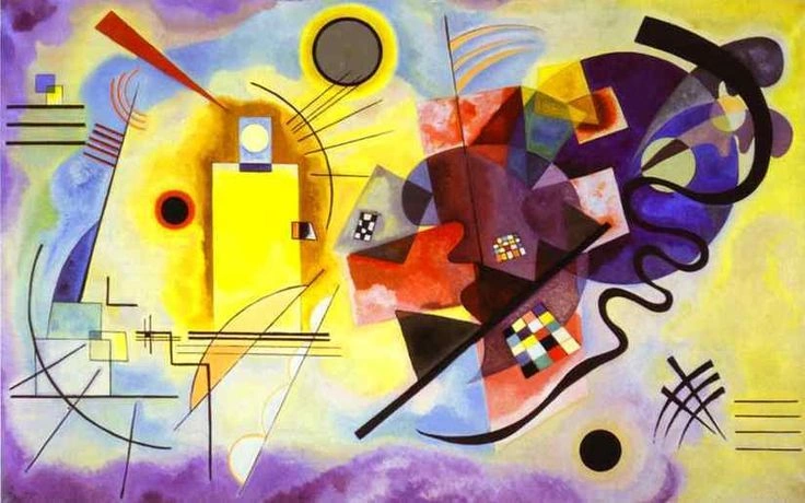 Yellow-red-blue By Vassily Kandinsky