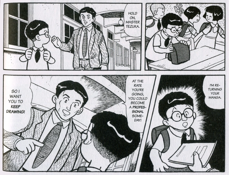 Mainly after World War II, manga flourished in Japan