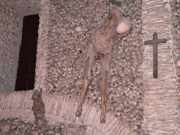 The Chapel Of Bones In Evora In Portugal