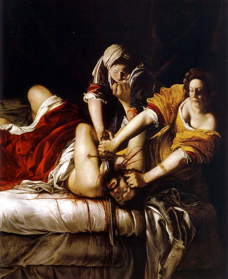 Judith Slaying Holofernes, Artemisia Gentileschi