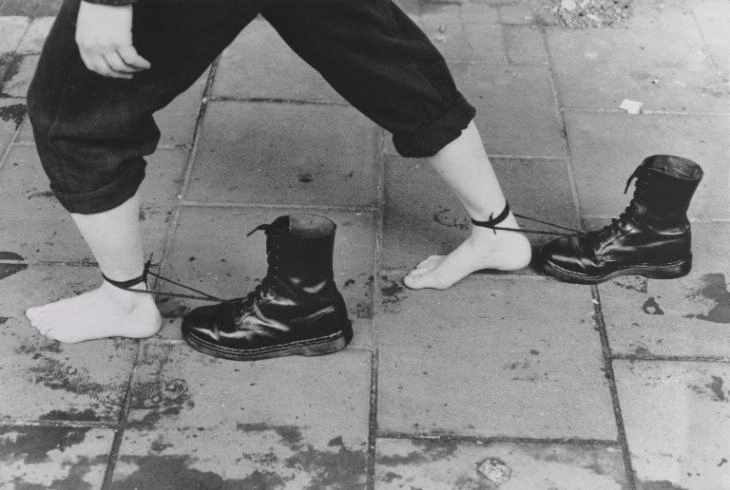 Performance Still 1985, 1995 By Mona Hatoum Born 1952