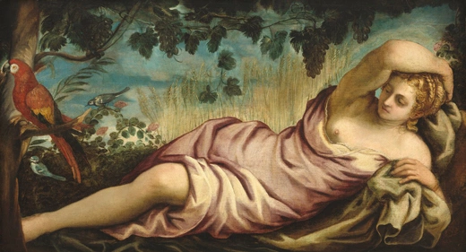 Jacopo Tintoretto: Summer, Oil On Canvas, C. 1555