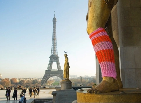 Yarnbomb Paris