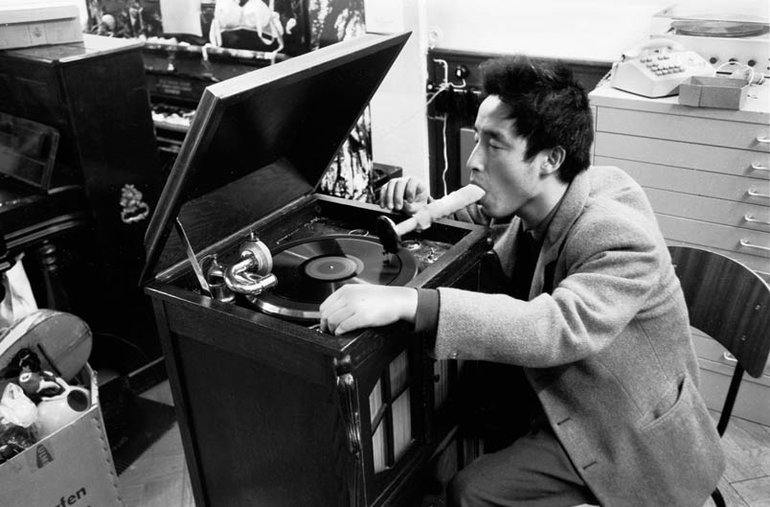 Nam June Paik was the first to use a mixed technique